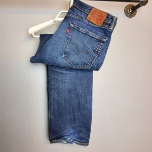 Levi's Strauss 505 Men's Jeans 34x29 Blue Denim